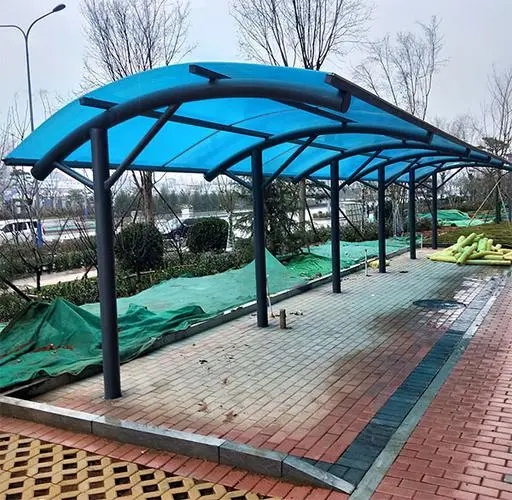 滨海新区膜结构自行车棚